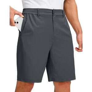 G Gradual Mens Golf Shorts 5 Pockets 9" Light Weight Stretch Quick Dry XXL